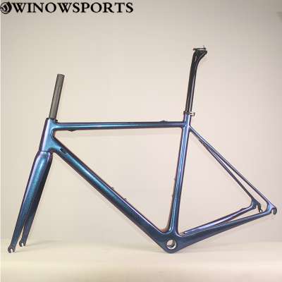 46/48/51/54CM super light carbon road bike frame UD BSA racing bicycle include Frame+fork+seatpost+Headset+clamp bicycle frame