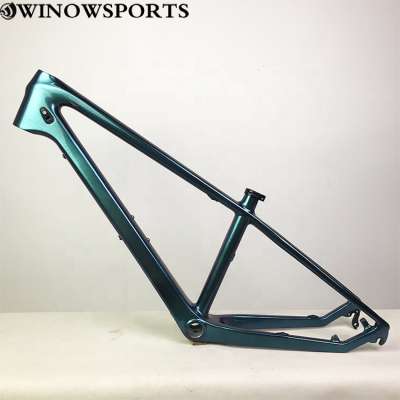 24er chameleon carbon mountain bike frame Quick Release 135*9mm 1-1/8" to 1-1/2" carbon mtb bicycle frame