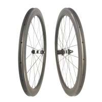 Synergy Wide Rim 50MM Tubular Clincher 700c Light Weight Race Wheelset Bicycle Wheels Carbon Road