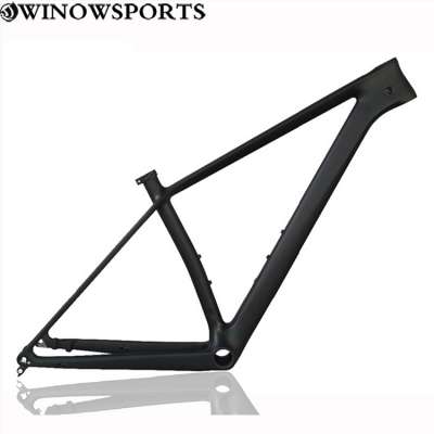 winowsports 29er Boost 148X12mm carbon mtb bike frame support seatpost 31.6mm 1-1/8" to 1-1/2" carbon mountain bike frame