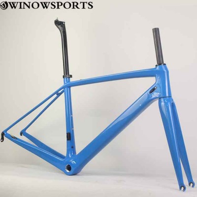 2021 super cheap Aero carbon racing bicycle frame BSA68 1034g+-20g 1-1/8" to 1-1/2" carbon road bike frame bicycle framset