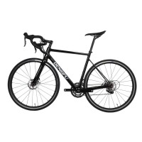 Baolijia best selling black carbon road bike bicycle disc brake frameset R02-D disc road bike