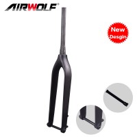 Factory wholesales 29ER carbon mtb fork 100*15 thru axle tapered disc brake carbon mountain fork