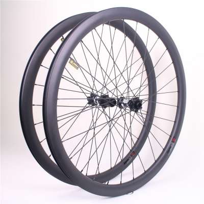 Winowsports New 3K disc brake Clincher Tubeless Ready carbon road wheels DT Swiss 38mm depth 25mm wide cyclocorss disc wheelset