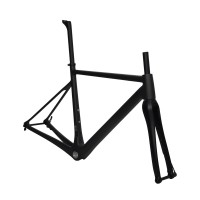 Newest Baolijia road disc frame carbon road chinese cheap 28C max tire size DI2 disc brake road frame R02-D