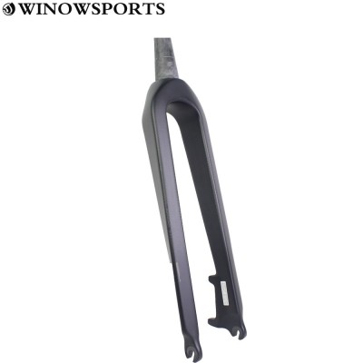 2020 winowsports 26/27.5/29er Classic black carbon bike fork taper 39.8mm Disc Brake 160mm suit for carbon mtb bike